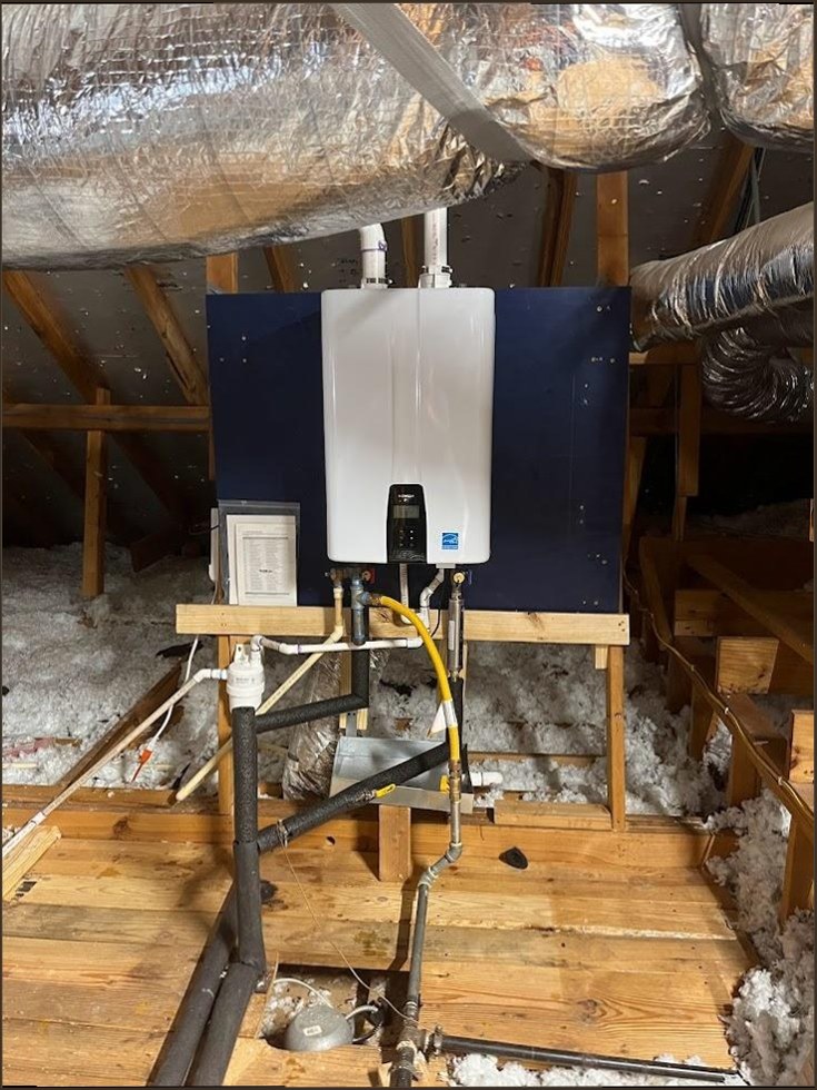 Sandy Springs Plumbing — tankless water heater install